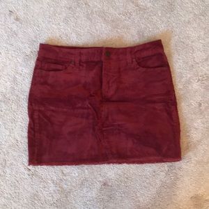 Corduroy skirt size 7